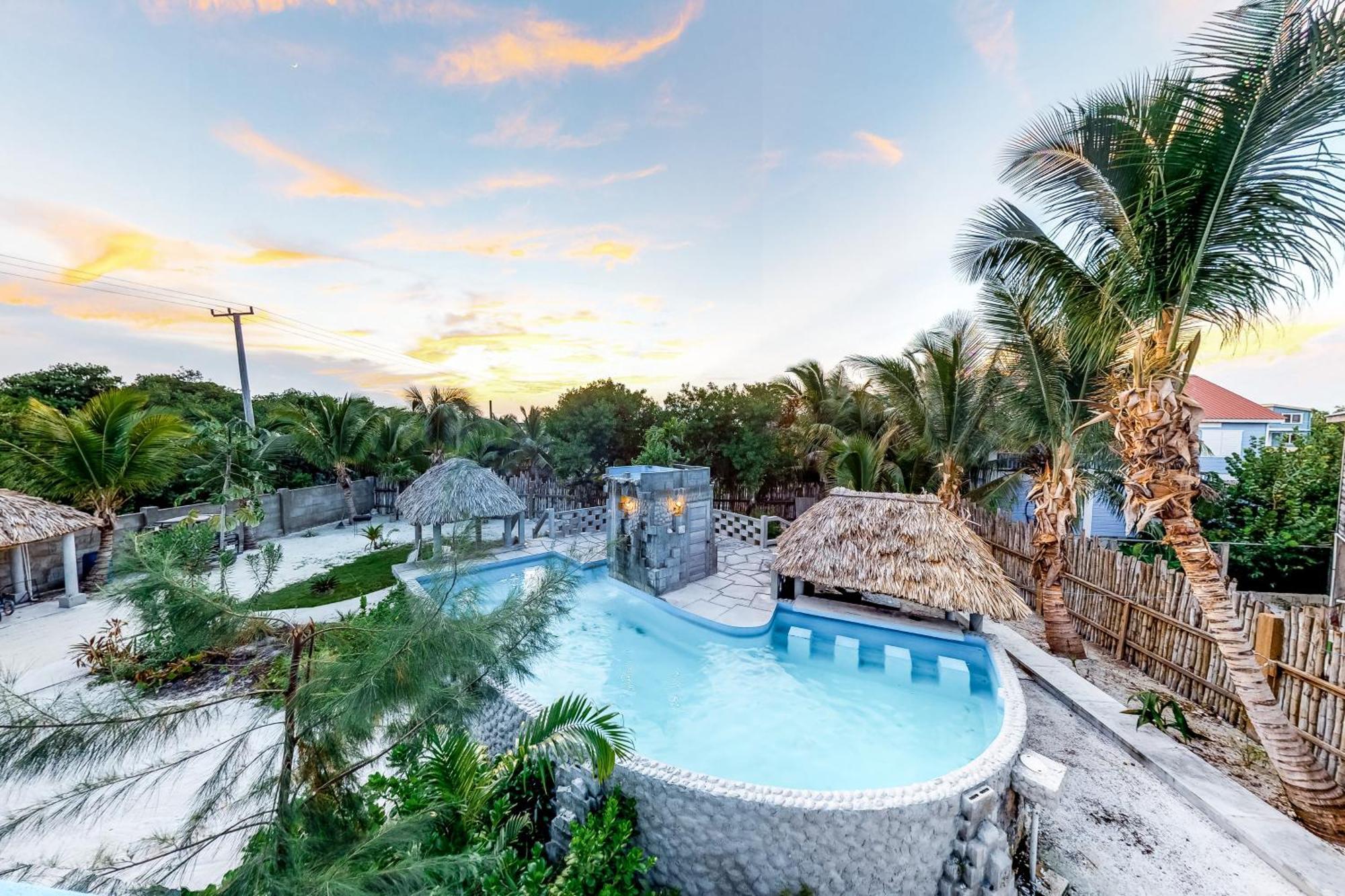 Mayan Falls Caye Caulker Rom bilde
